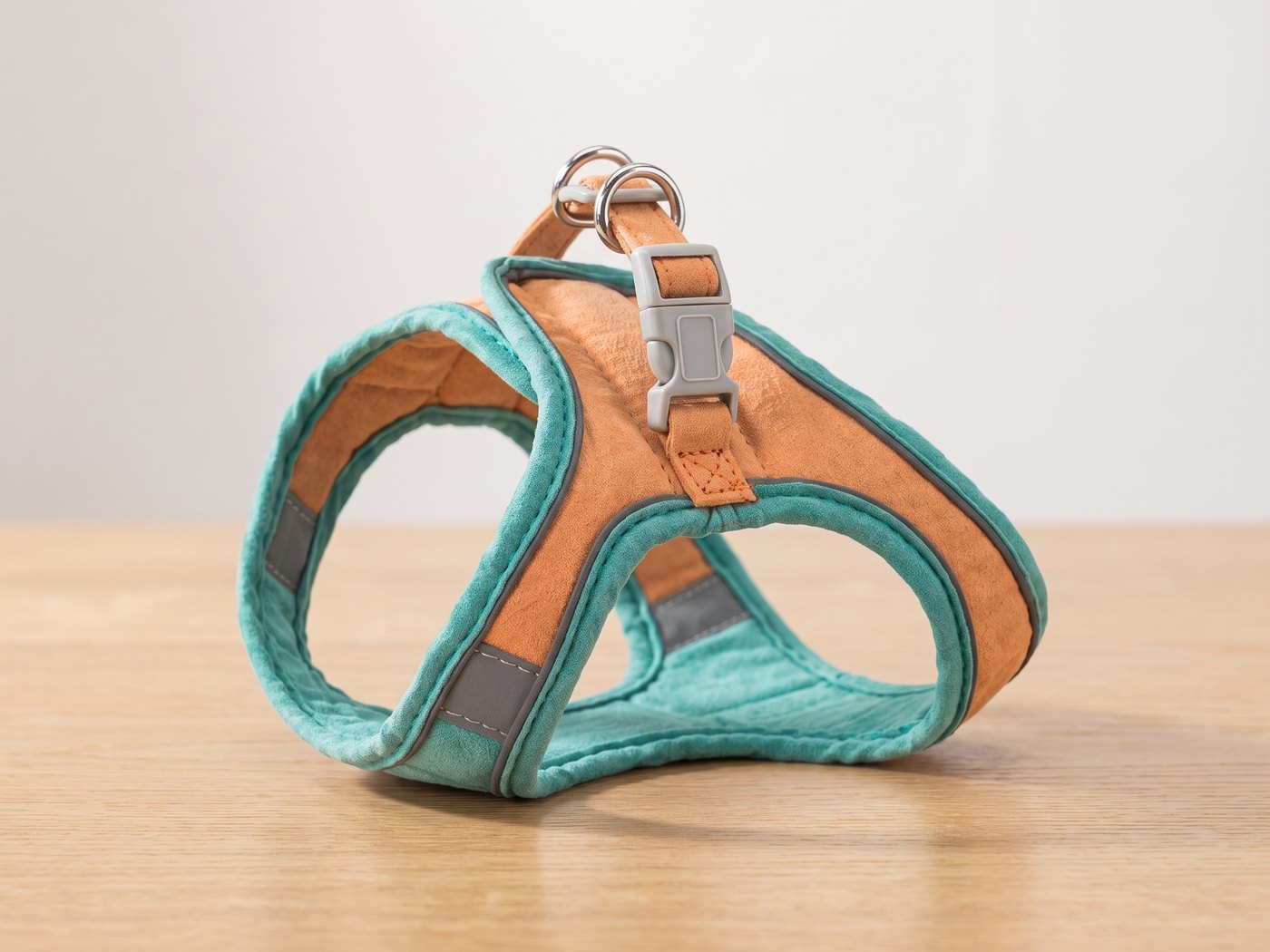 Les trois coloris du harnais gilet Pelux pour chat