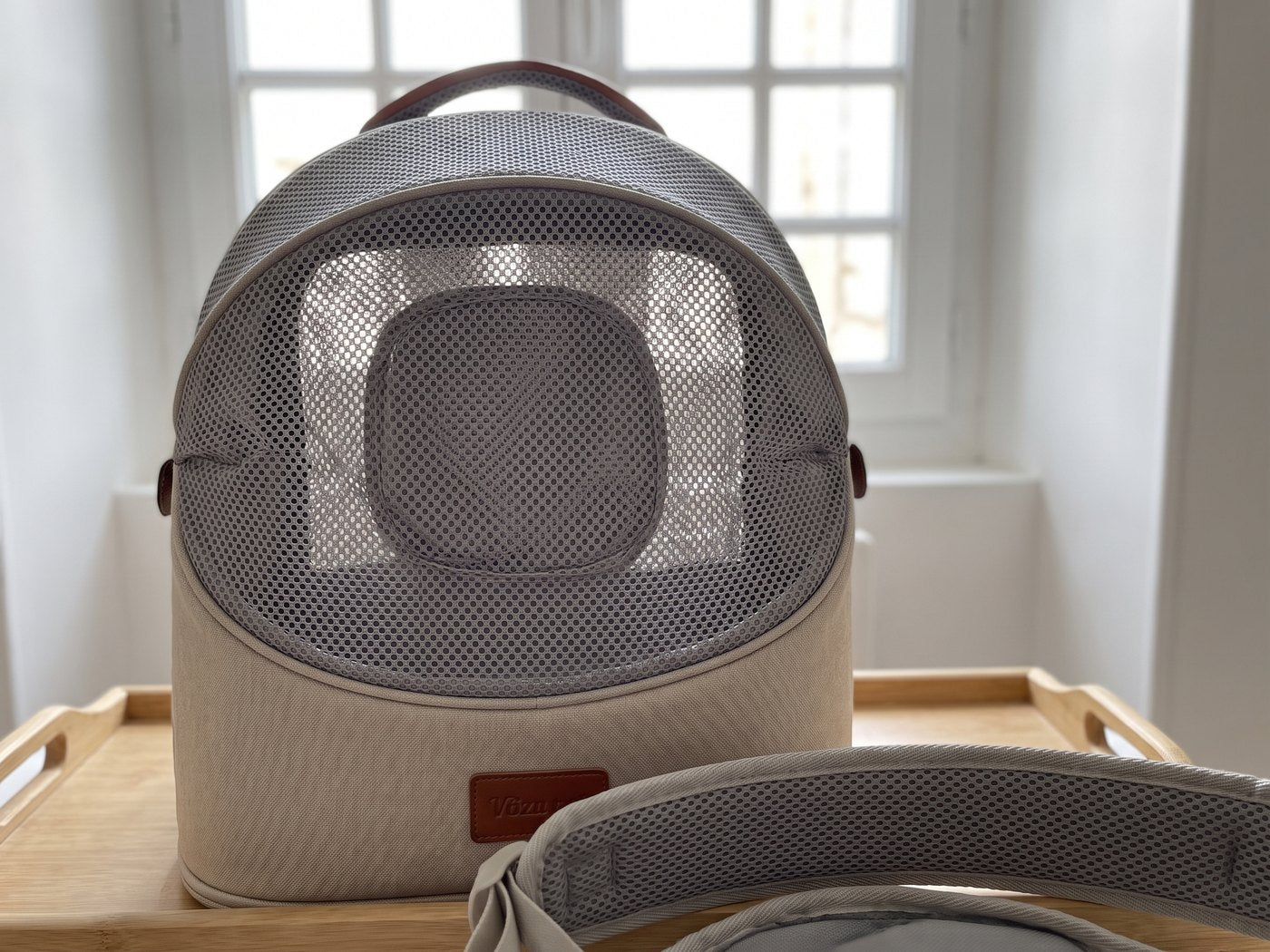 Panneaux respirants du sac à dos Pelux pour chat